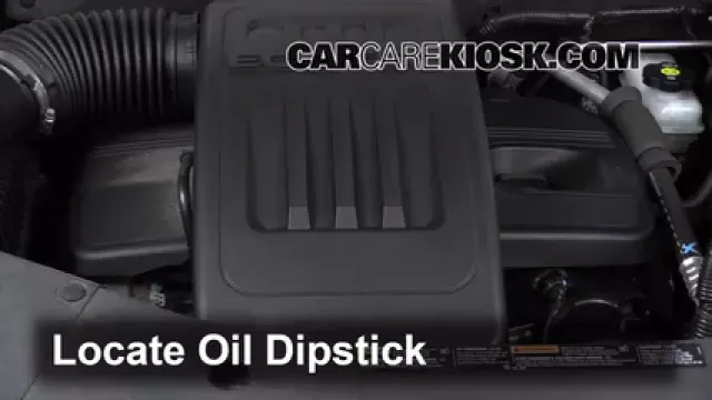 2012 Chevrolet Equinox LT 2.4L 4 Cyl. FlexFuel Huile Vérifier le niveau de l'huile